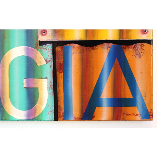 Hyperrealistic Oil and Enamel Painting on Canvas "Southern Comfort