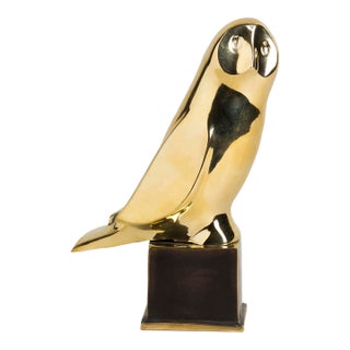 "Owl" Art Deco Sculpture For Sale
