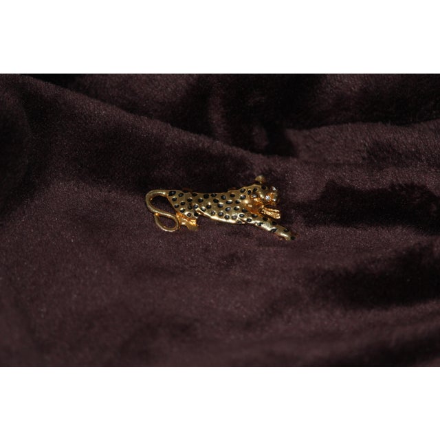 Vintage Jaguar Brooch Pin, 1980s For Sale - Image 10 of 12