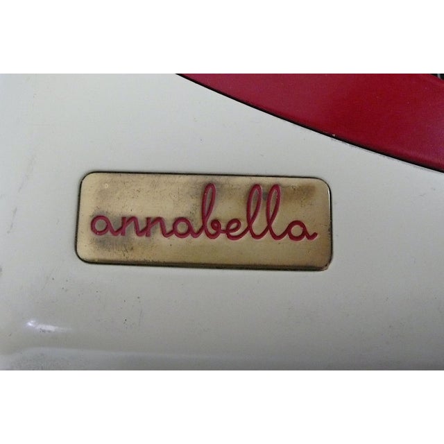 1950s Anabella Manual Typewriter from Antaris, Italy, 1960s For Sale - Image 5 of 12