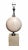 French Modern Table Lamp in Travertine attributed to Philippe Barbier, 1960 For Sale - Image 13 of 13