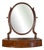 Vanity Dressing Table Top Swing Mirror in Wood with Storage For Sale