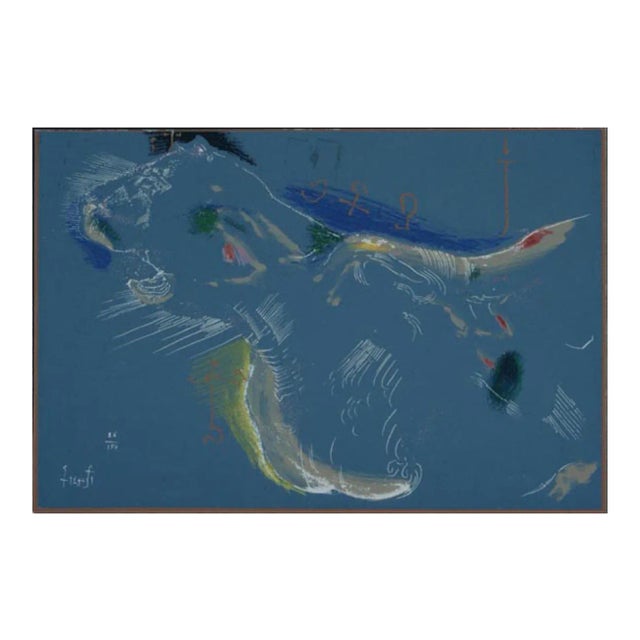 Figure - Original Screen Print by Giannetto Fieschi - 1970 1970 For Sale