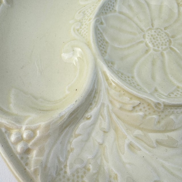 20th Century Gien Majolica Earthenware Artichoke Plates- Set of 4 For Sale - Image 12 of 13