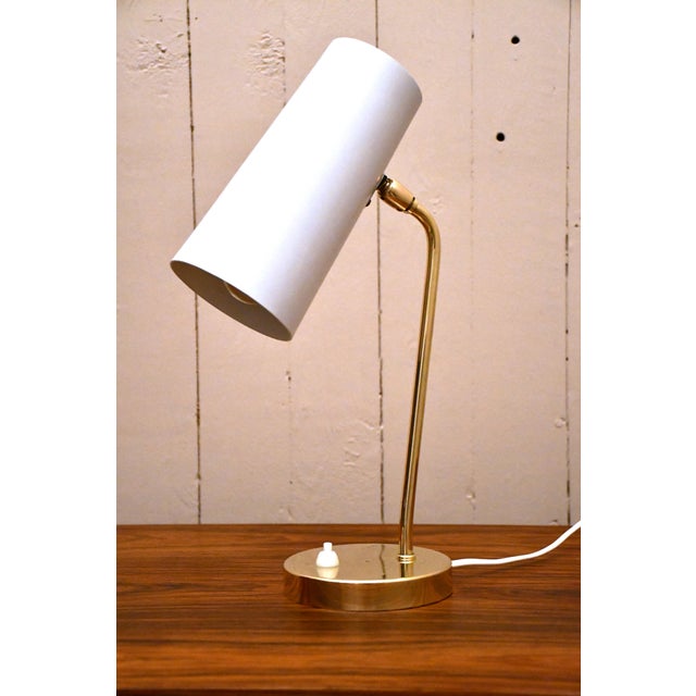 Swedish Modern Table Lamp by Harald Notini for Arvid Böhlmarks Lampfabrik Ab, 1930s For Sale - Image 3 of 13