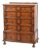 Mid 20th Century William and Mary Style Chest of Drawers For Sale