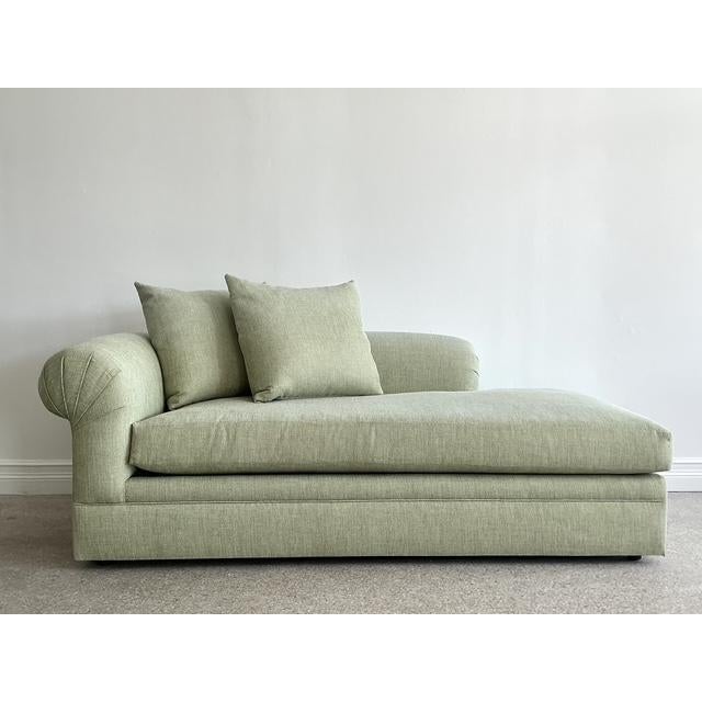 Vintage Kreiss Roll Arm Chaise Lounge For Sale - Image 12 of 12