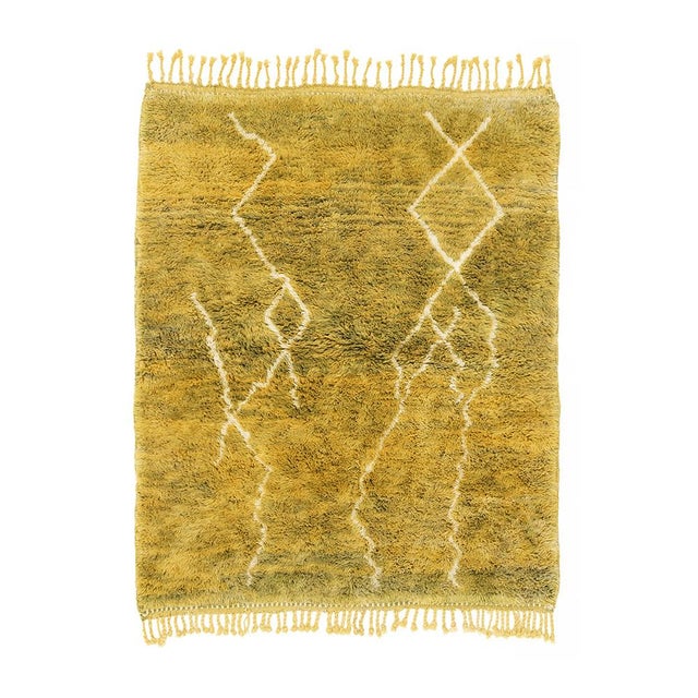Hand-Knotted Wool Rug by Azele Studio For Sale - Image 9 of 9