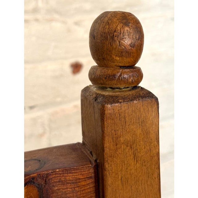 Mid 20th Century Large Spanish Colonial Style Bench For Sale - Image 11 of 11