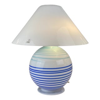 Coastal Murano Table Lamp by Antonangeli for Antonangeli Illuminazioni, Italy, 1980s For Sale