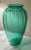 Mid-Century Modern Anchor Hocking Teal Green Glass Vases - A Pair For Sale - Image 3 of 10