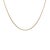 This is a mid-century 17k yellow gold 22" curb link necklace. A nice-weight neckchain, in excellent condition. The...