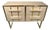 Chest of Drawers with Ivory Murano Glass and Brass Fittings from Justfurnituress SRL For Sale