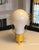 Mid-Century Modern 1960s Opalescent Light Bulb Lamp For Sale - Image 3 of 8