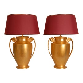 Example of Etruscan Revival Table Lamps