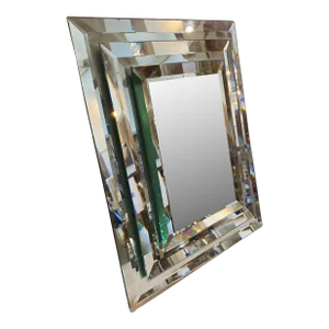 1950s Mid-Century Modern Mirrored Glass Picture Frame by Fontana Arte