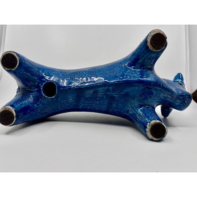 Glazed Ceramic Bull by Aldo Londi, 1965 For Sale - Image 6 of 7