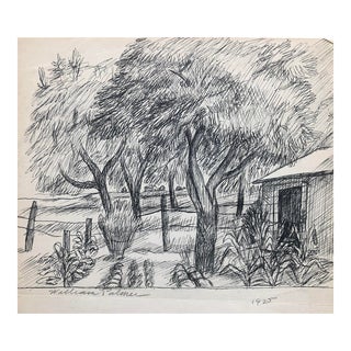 1925 William Palmer Iowa Country Scene For Sale