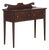 Virginia Style Bench Made Mahogany 2 Drawer Hunt Board Server For Sale