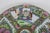 Hand Painted Chinese Famille Rose Medallion 10” Plate With People For Sale - Image 6 of 12