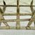 French Galvanized Zinc 10 Compartment Wine Bottle Carrier For Sale - Image 14 of 14