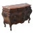 Italian Marble Top Commode Chest W. Carved Details For Sale