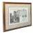 Late 20th Century Large Framed Temple of Jupiter Tonans, Rome Architectural Engraving After R. Roffe, 32” X 27.5” For Sale