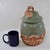 Large 11.5” Vintage Leo & Karin Villaroman Coastal Marine Sculptural Lidded Stoneware Vessel For Sale - Image 17 of 17