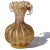 Vintage Murano Barovier Toso Purple Swirl Gold Flecks Italian Art Glass Curled Fan Top Flower Vase For Sale In Orlando - Image 6 of 11