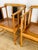 Vintage Pair of Faux Bamboo Asian / Chinoiserie Chic Pagoda Chairs For Sale - Image 4 of 17