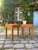 Danish Oak Stool with Red Seat For Sale - Image 11 of 11