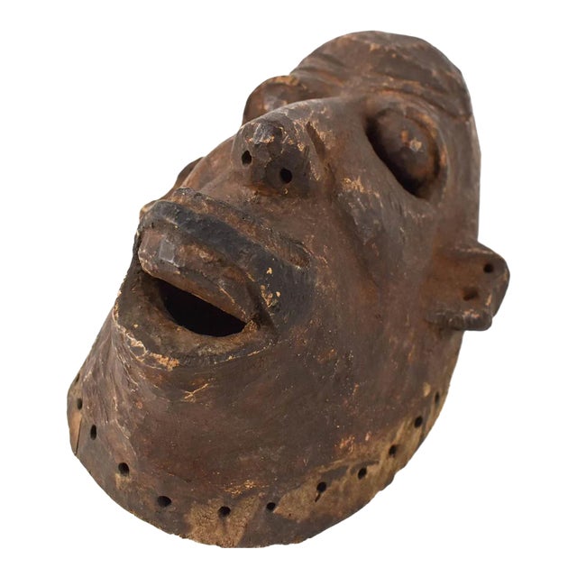 Early 20th Century Makonde Mask Tanzania For Sale