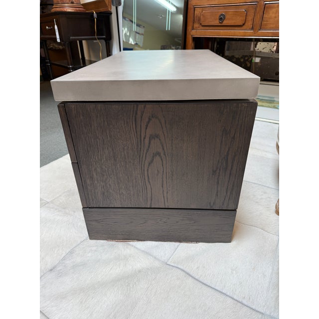 Restoration Hardware Restoration Hardware Meade Closed Nightstand For Sale - Image 4 of 12