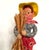 Vintage Hand-Crafted 1950s Mascotes De Maria Helena Felt Folk Doll Trio For Sale - Image 12 of 16