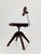 Bauhaus swivel office chair in solid wood by Puffdreh Kontorchair, 1930s. The chair is in good condition. Measurements:...