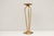 Floor candlestick by Alfred Schäfter (1902–1970), made in Germany around 1930. Hammered brass; the candlestick rests on an...