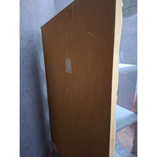 Venetian Louis XV Style Display Cabinet in Lacquered Wood For Sale - Image 5 of 7