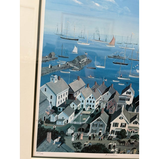 Sally Caldwell Fisher Signed Limited Edition Provincetown New England Coastal Print Art For Sale - Image 13 of 16
