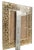 Vintage Lucite & Bamboo Slice Picture Frame for 5"x7" Picture – Crespi Organic Modern / Coastal Style For Sale In Jacksonville, FL - Image 6 of 8