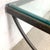 Sculptural Patinated Iron and Beveled Glass Coffee Table For Sale - Image 10 of 14