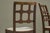 French Chairs in Oak and Velvet, 1940s, Set of 4 For Sale - Image 10 of 14
