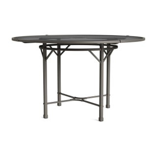 Brown Jordan Venetian 48" Round Dining Table, Mica frame For Sale