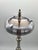 Art Deco Modernist Freestanding Ashtray in Nickel-Plated Metal, 1950 For Sale - Image 9 of 11