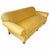 Late 20th Century English Roll Arm Sofa With Waxed Linen Upholstery For Sale - Image 5 of 13