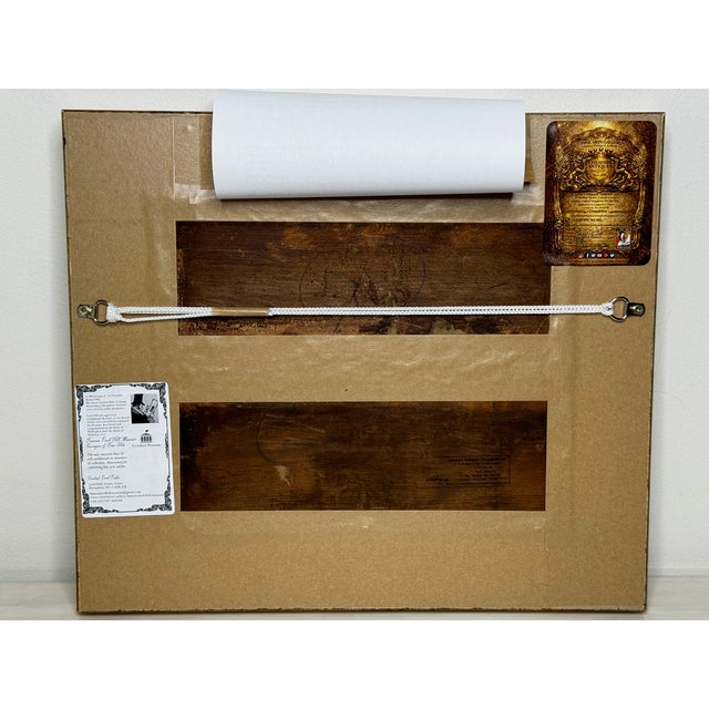 English Oil Painting of Racehorse Persimmon With Jockey Jack Watts, Royal Thoroughbred Portrait Circa 1898 in the Manner of John Frederick Herring Sr. For Sale - Image 17 of 18