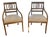 Pair of Antique Empire Chairs For Sale