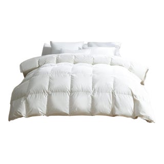Premium Summer Weight Goose Down Duvet with Cotton Shell, Queen For Sale