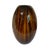 Large Vintage Tortoiseshell Hand Blown Murano Glass Vase A stunning vintage Murano glass vase featuring an elongated oval...