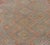 Vintage Turkish Kilim Rug With Peach, Sage, Gold and Soft Pink Diamonds 5'11 X 10'0 For Sale - Image 13 of 15