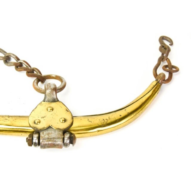 Antique English Double-Cased Solid Brass Horse Hames—A Pair For Sale In New York - Image 6 of 8